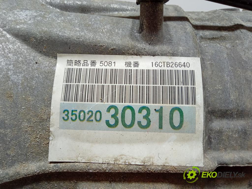 Lexus IS 2016 prevodovka automatická 35020-30310