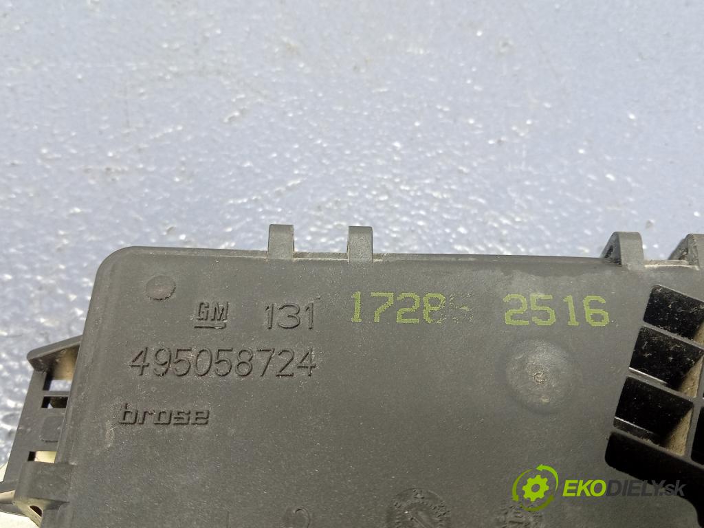 Opel Astra 2006 zámek Klapky: kufr 495058724