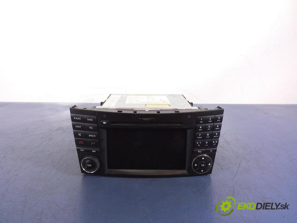 Mercedes E-klasa 2008 Radio I Navigácia: A2118705194