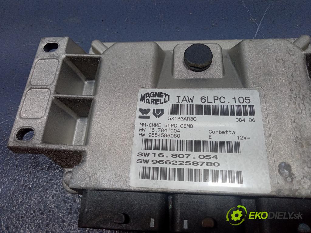Peugeot 207 2006 riadiaca jednotka Motor: 9662258780