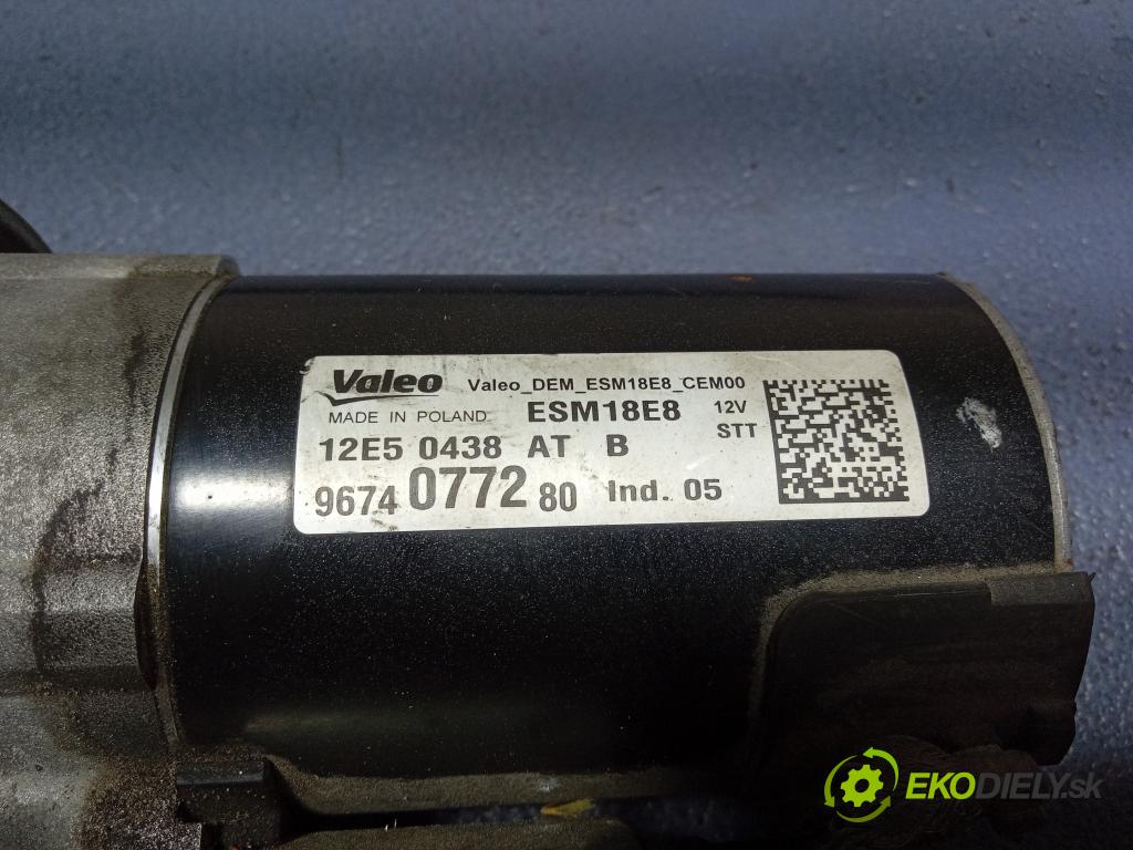 Citroen C4 2015 štartér 9674077280