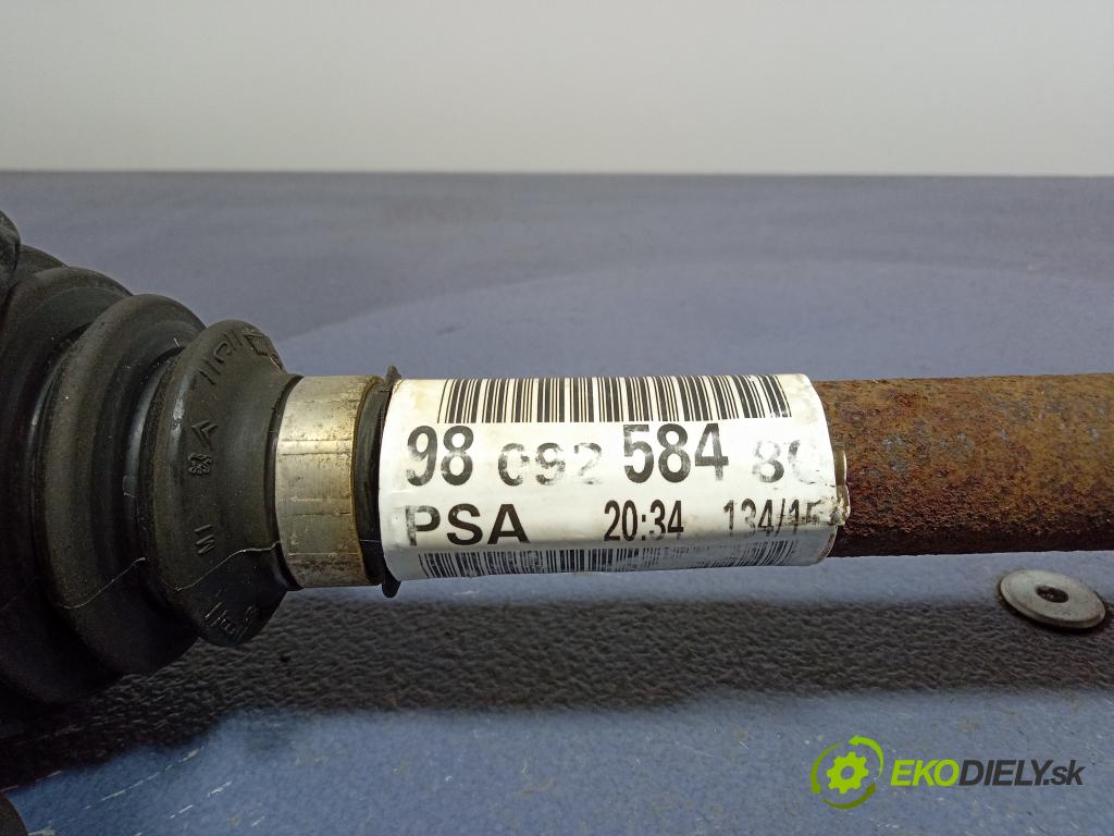 Citroen C4 2015 poloos ľavá Predné 9809258480