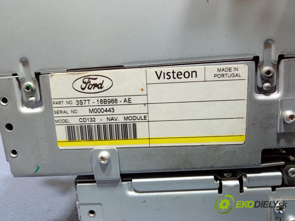 Ford Mondeo 2003 Radio I Navigácia: 3S7T-18B988-AE