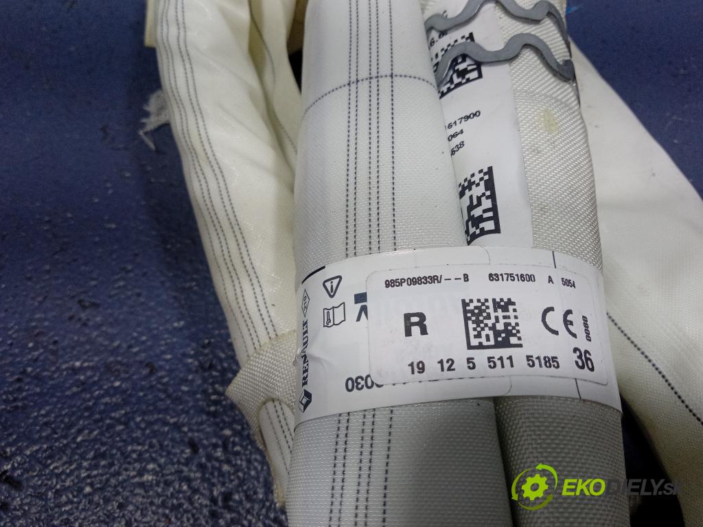 Renault Megane 2019 Airbag: clona x 985P09833R