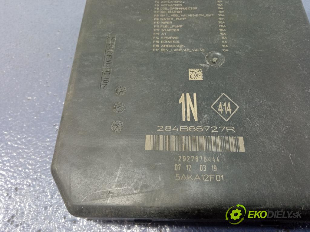 Renault Megane 2019 skrinka Poistky: 284B66727R