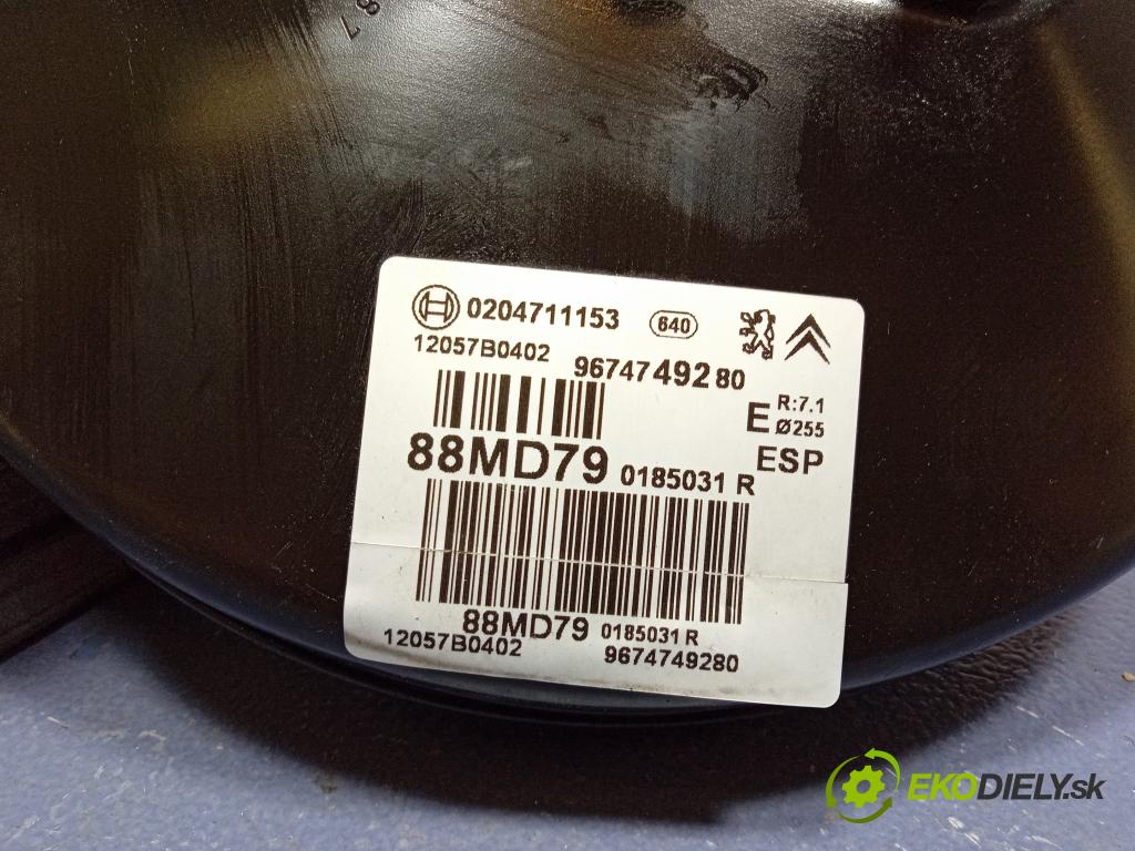 Citroen C4 2015 servo Brzdní: 9674749280