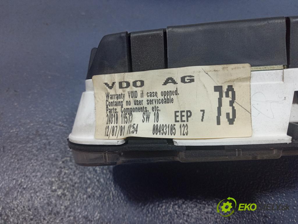 Nissan Micra 2002 prístrojovka/ budíky 248101f573