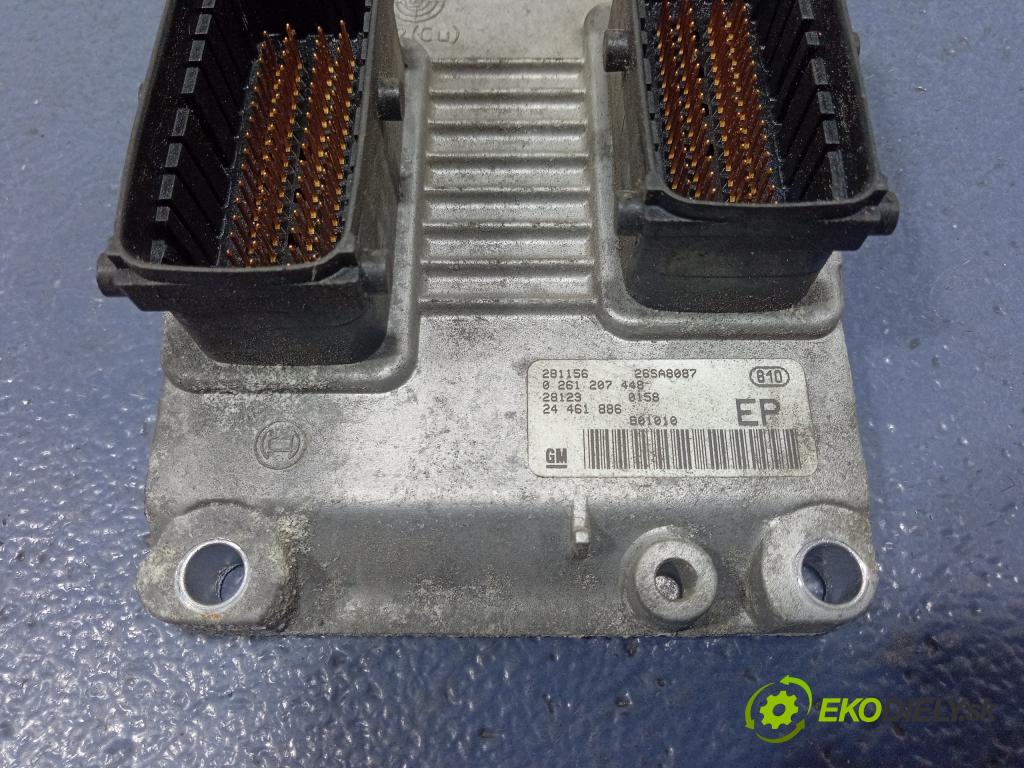 Opel Zafira 2002 riadiaca jednotka Motor: 24461886