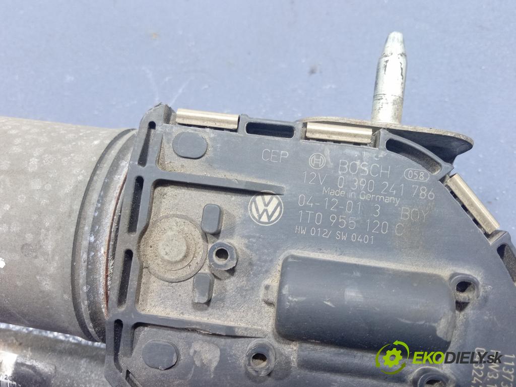 Vw Touran 2005 mechanismus motorek Stěrače: před 1T0955024E
