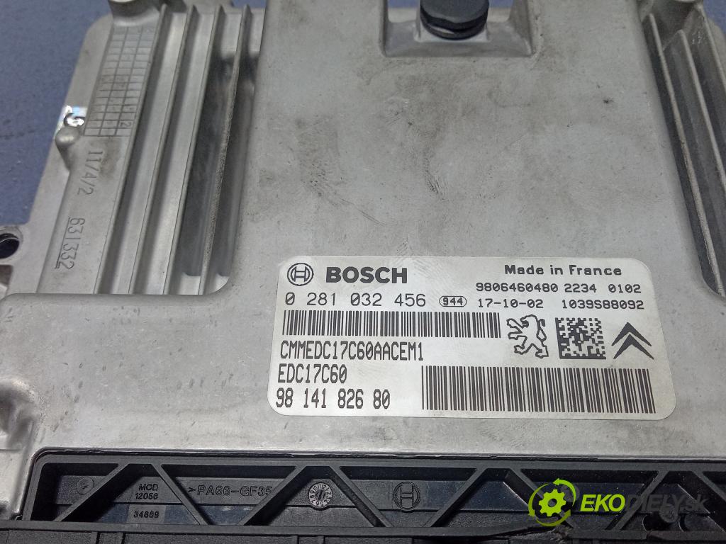 Peugeot 508 2017 riadiaca jednotka Motor: 9806460480