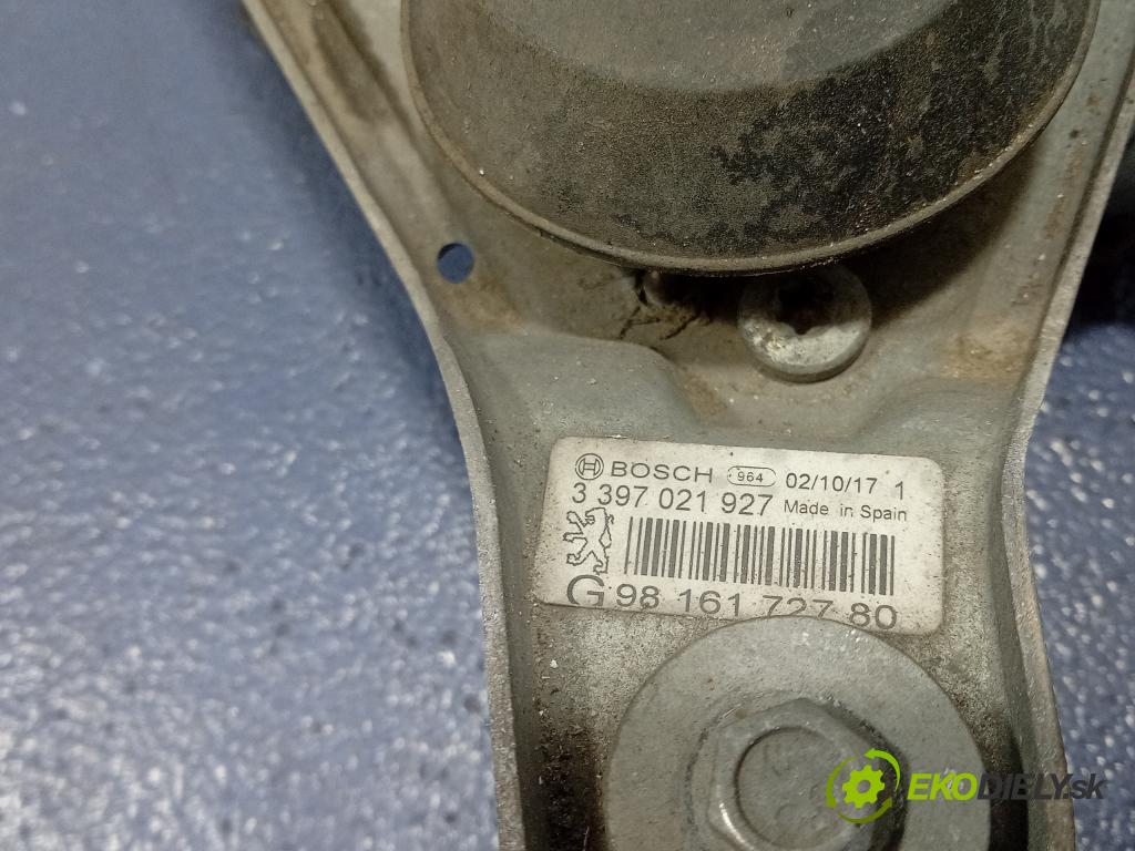 Peugeot 508 2017 mechanismus motorek Stěrače: před 9816172780