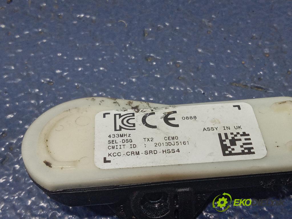 Peugeot 508 2017 snímač Tlak Pneumatiky: 9811536380
