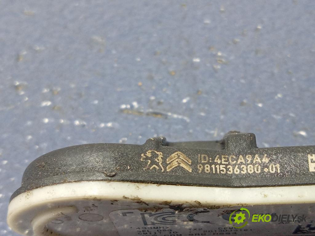Peugeot 508 2017 snímač Tlak Pneumatiky: 9811536380
