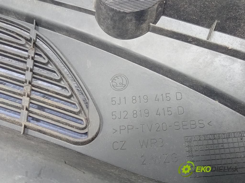 Skoda Fabia 2008 torpédo 5J1819415D