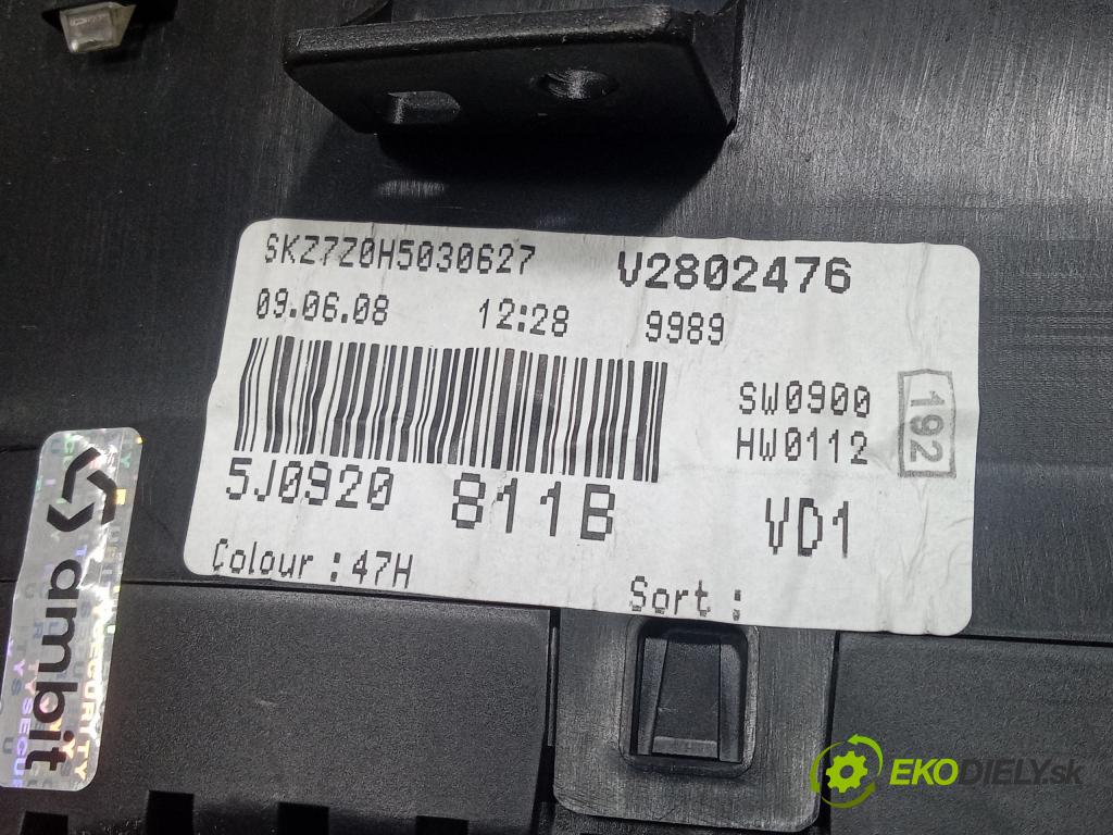 Skoda Fabia 2008 riadiaca jednotka Motor: 03C906024B