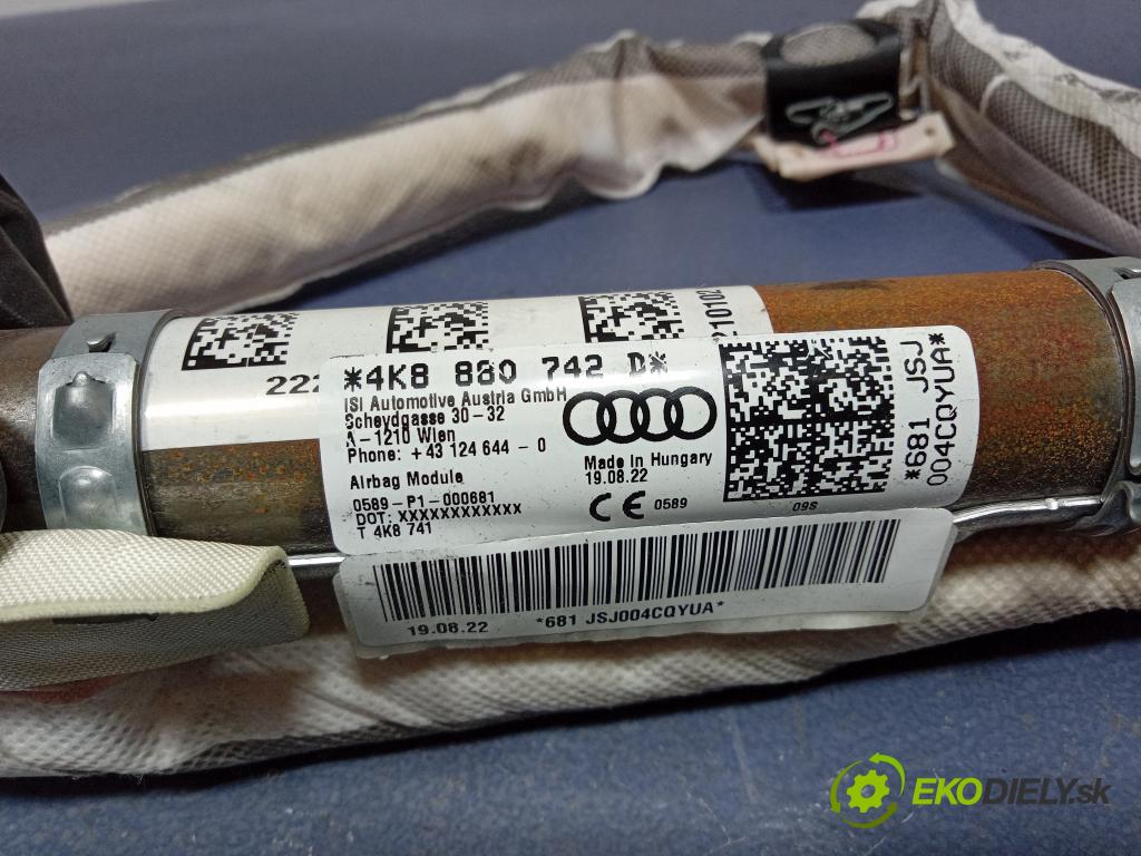 Audi A7 2022 Airbag: clona x 4K8880742D