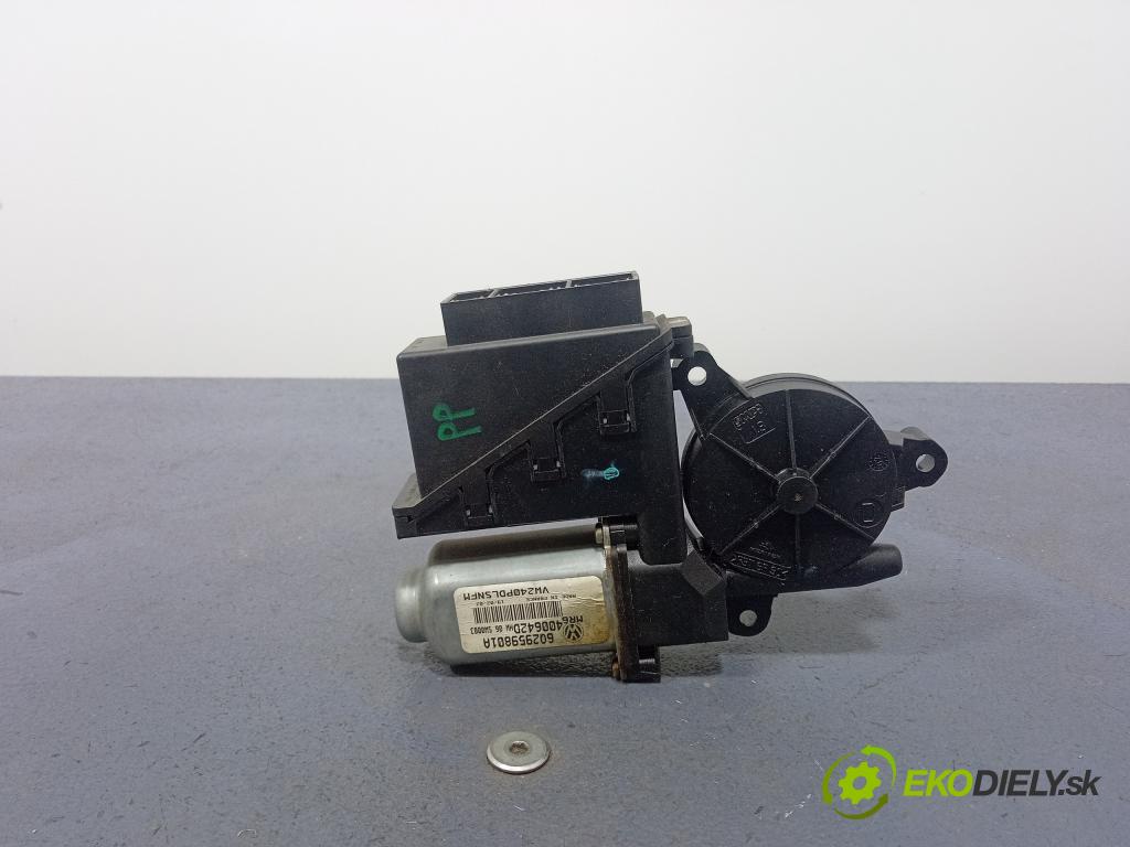 Volkswagen Polo 1.9 tdi 2001 mechanismus stahování Sklenka: před v pravo: 6Q2959801A