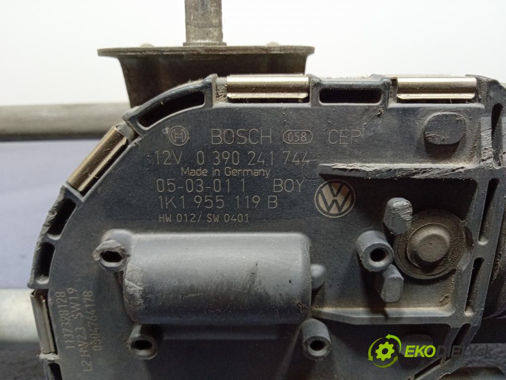 Volkswagen Golf 2005 mechanismus motorek Stěrače: před 1K1955023D