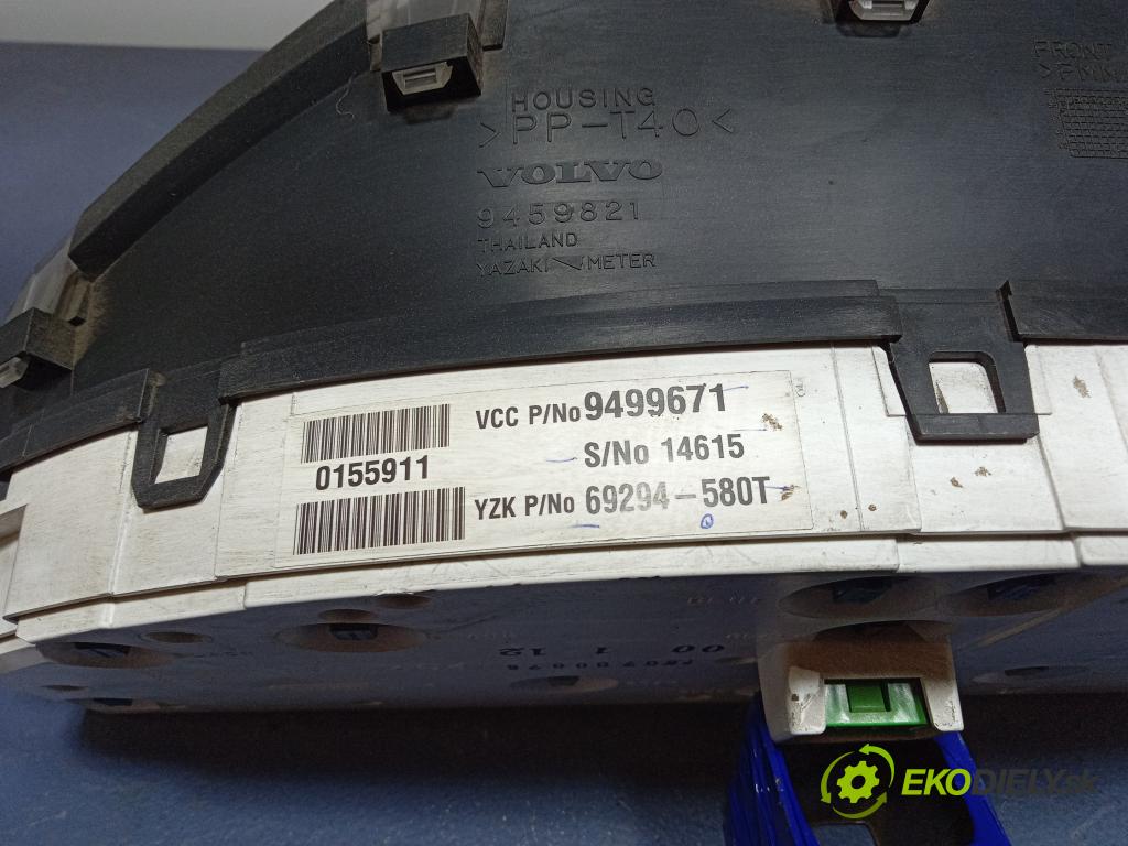 Volvo S80 2000 prístrojovka/ budíky 9499671