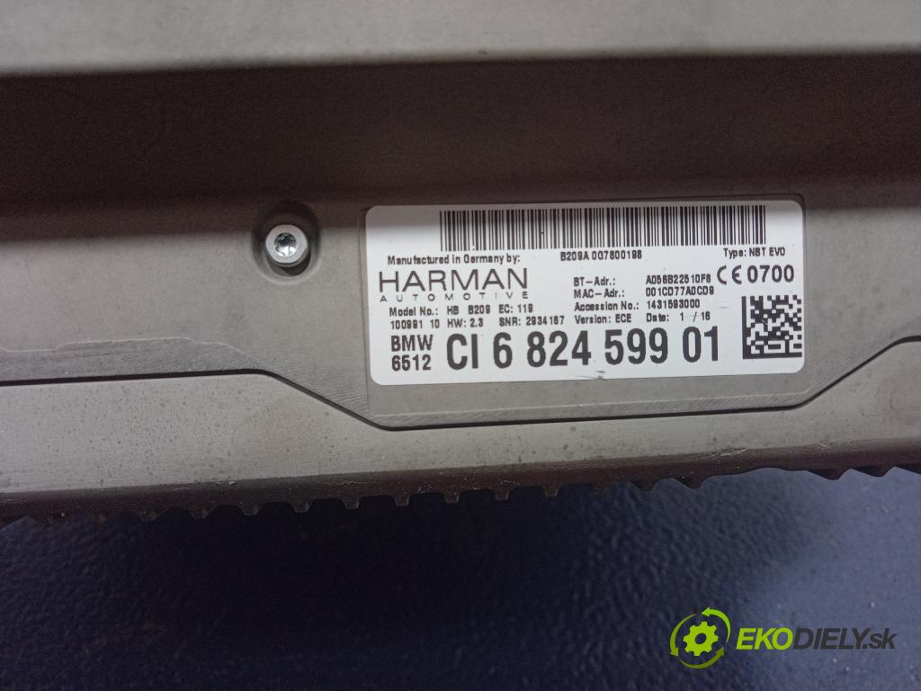 Bmw Seria 7 2016 Radio I Navigácia: 6824599