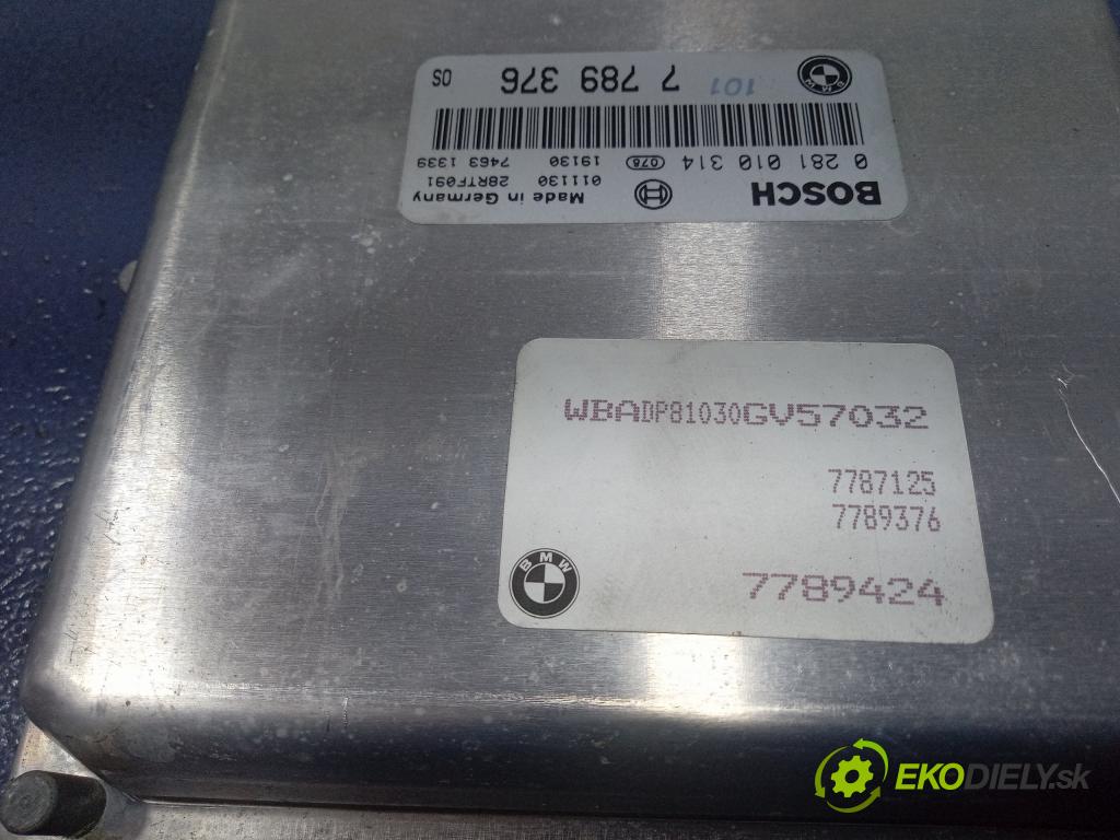 Bmw Seria 5 2001 riadiaca jednotka Motor: 0281010314