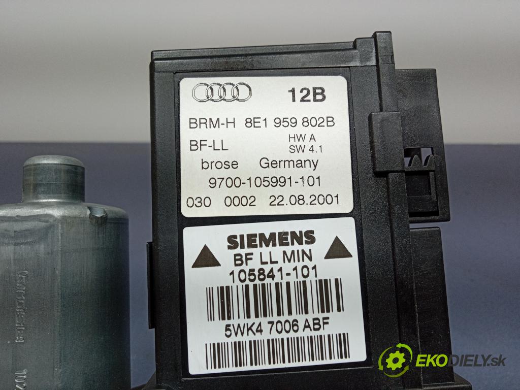 Audi A4 2001 mechanismus stahování Sklenka: před v pravo: 8E1959802B