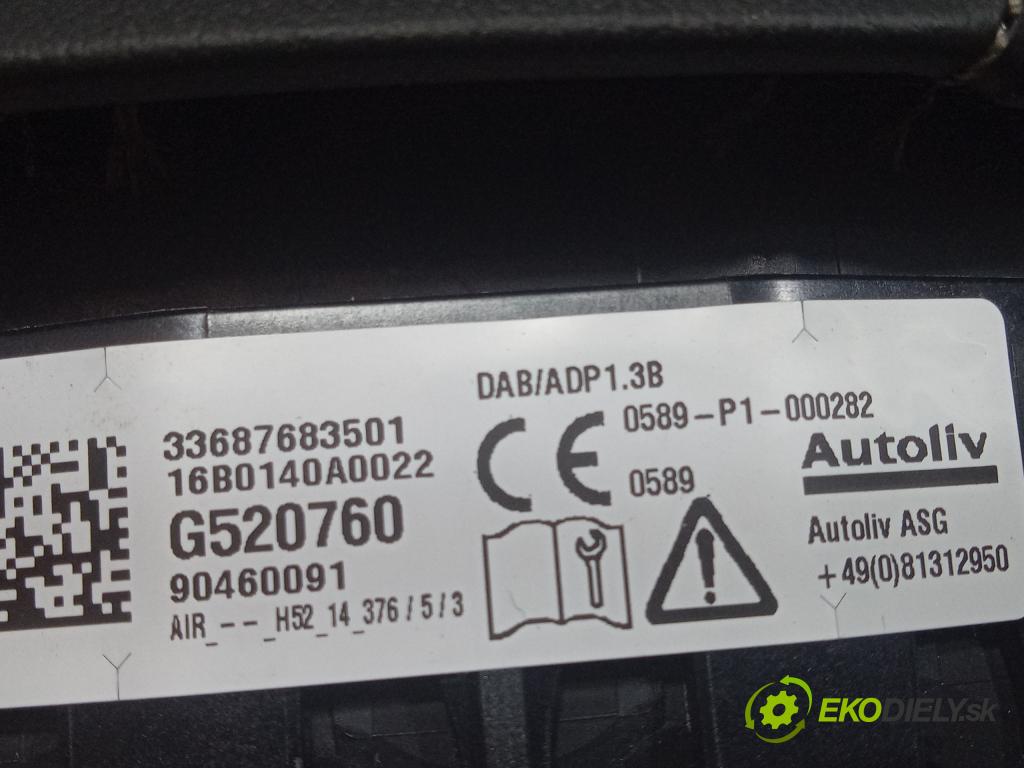 Bmw Seria 7 2016 kokpit,pristrojová doska 9320450