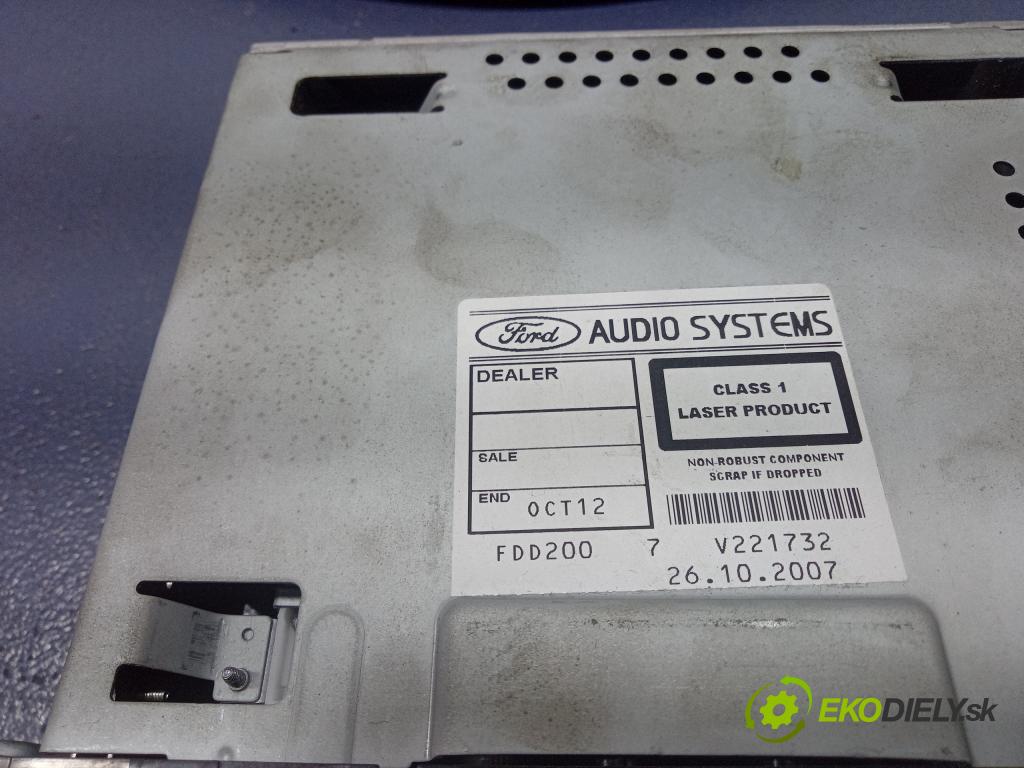 Ford Focus 2007 Radio I Navigácia: 7M5T-18C815-BA