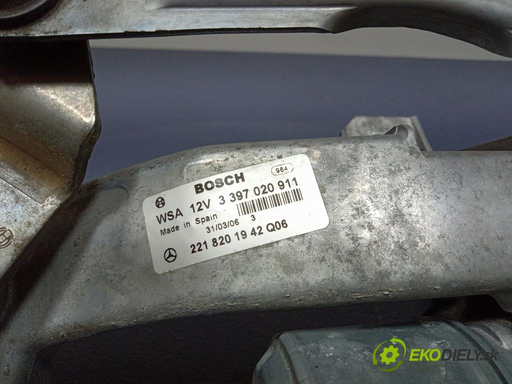 Mercedes S-klasa 2006 mechanismus motorek Stěrače: před 2218201942