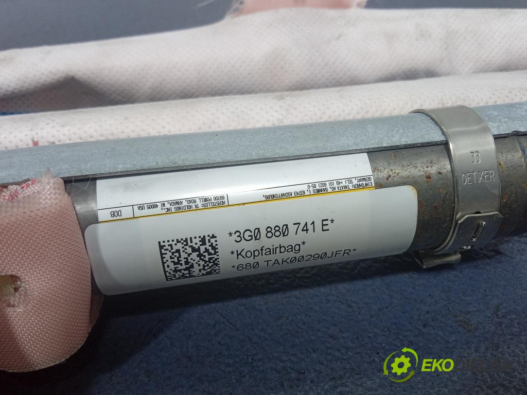 Vw Passat 2016 Airbag: clona x 3G0880741E