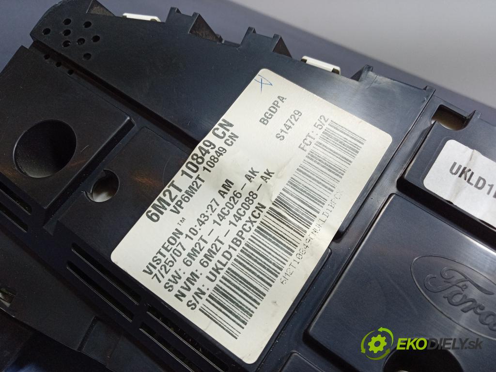 Ford Mondeo 2007 prístrojovka/ budíky 6M2T10849CN