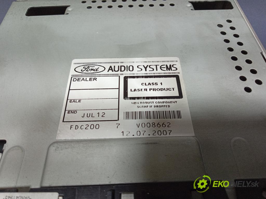 Ford Mondeo 2007 Radio I Navigácia: 7S7T-18C815-BA
