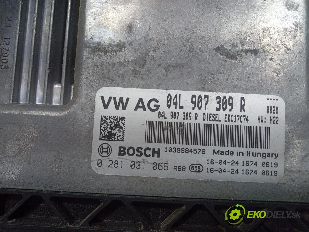 Vw Passat 2016 riadiaca jednotka Motor: 04L907309R