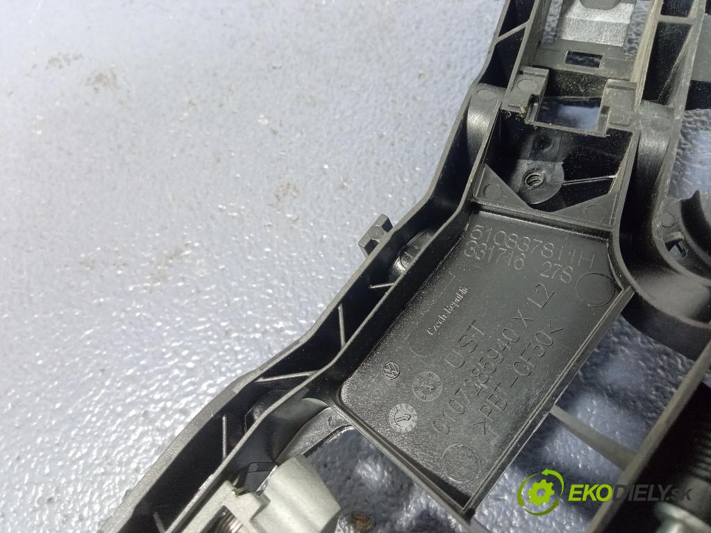 Vw Passat 2016 zámek dveře Zad: Levý: 5E0839015