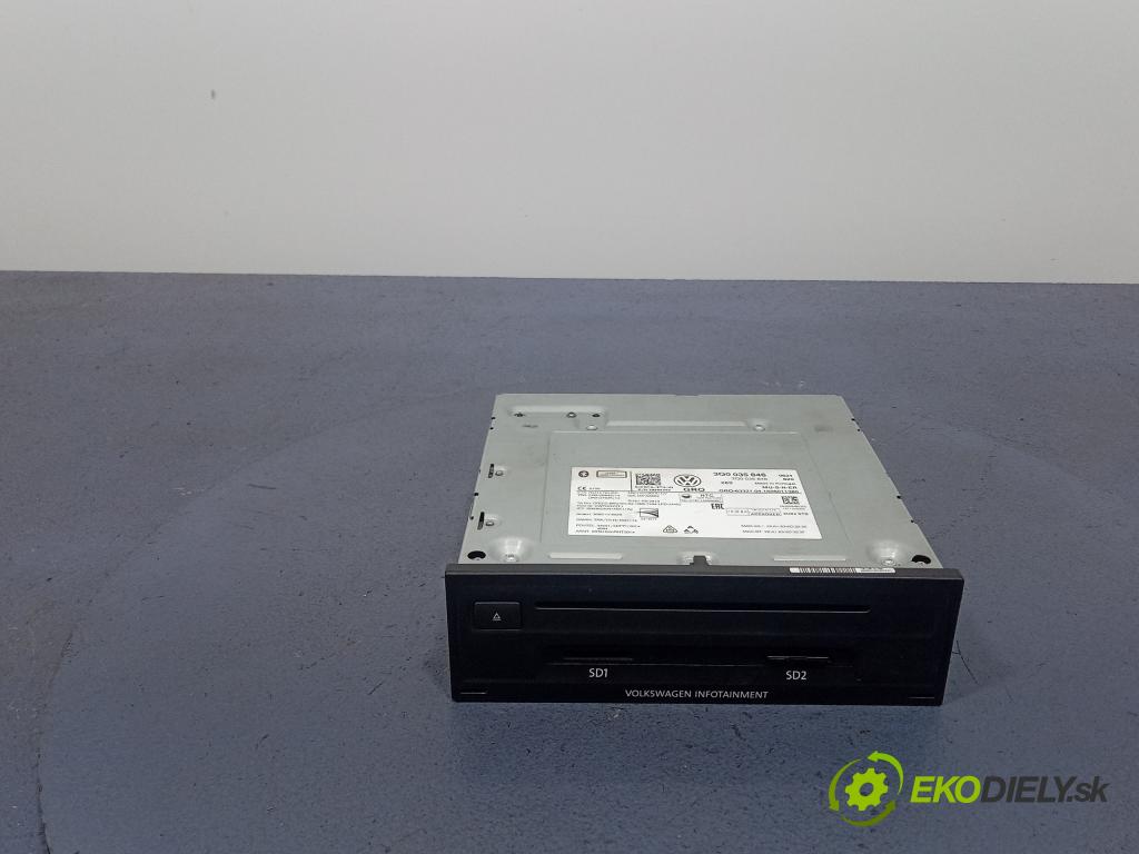 Vw Passat 2016 Radio I Navigace: 3Q0035846
