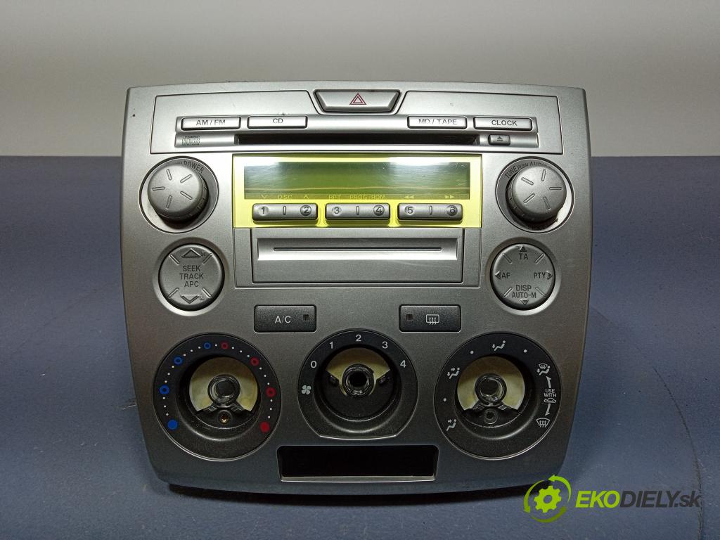 Mazda 2 2004 Radio I Navigácia: 3M71-18K76-CC