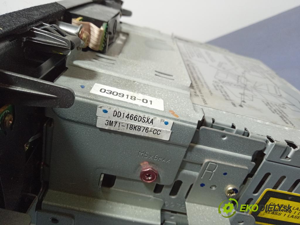 Mazda 2 2004 Radio I Navigácia: 3M71-18K76-CC
