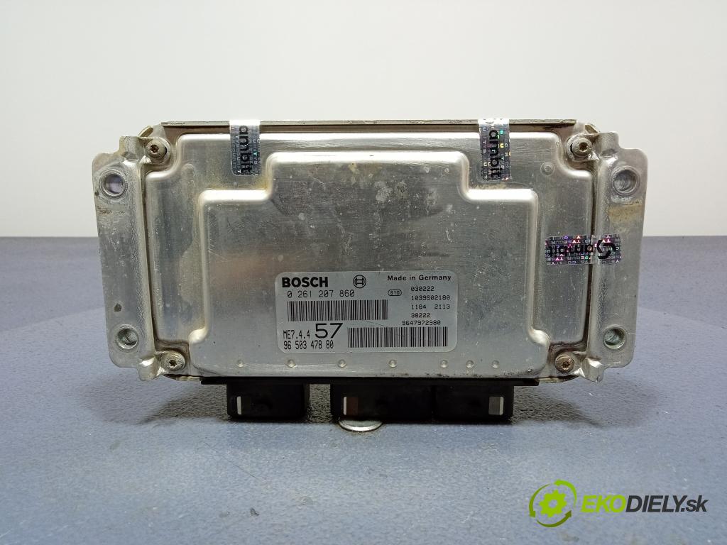 Citroen C3 pluriel 2003 riadiaca jednotka Motor: 9650347880