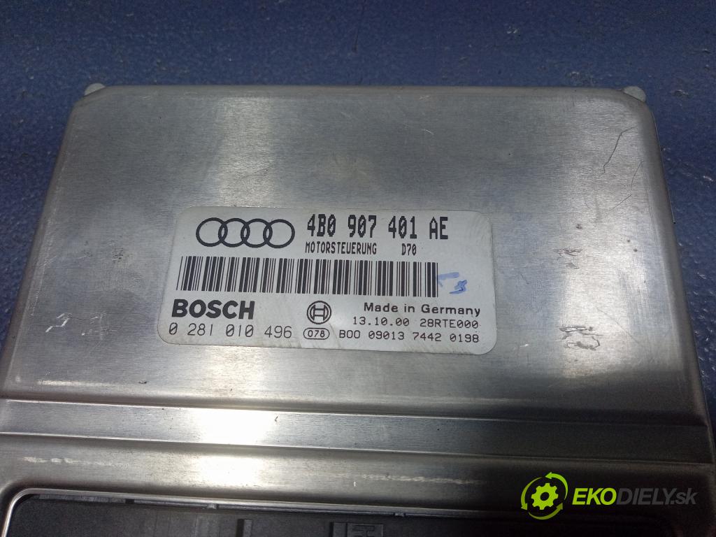 Audi A6 2.5 tdi 2000 riadiaca jednotka Motor: 0281010496
