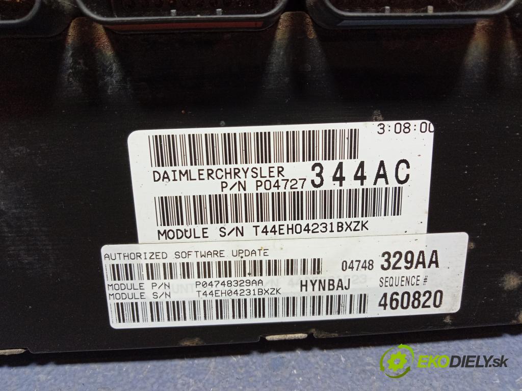 Chrysler Voyager 2003 riadiaca jednotka Motor: 04748329AA