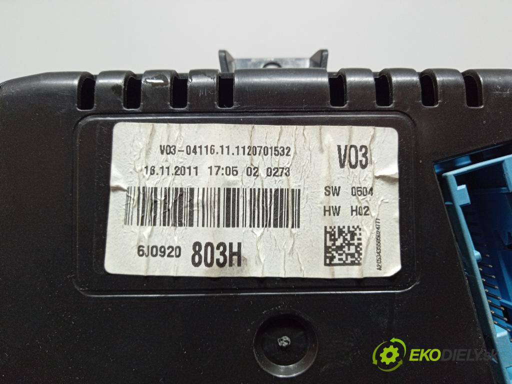 Seat Ibiza 2011 prístrojovka/ budíky 6J0920803H