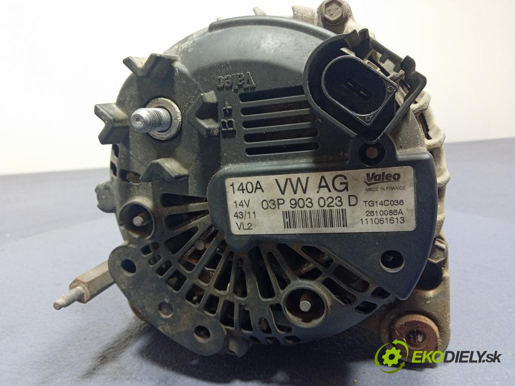 Seat Ibiza 2011 Alternator 03P903023D