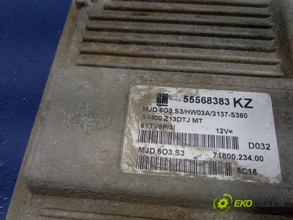 Opel Corsa 1.3 cdti 2008 riadiaca jednotka Motor: 55568383