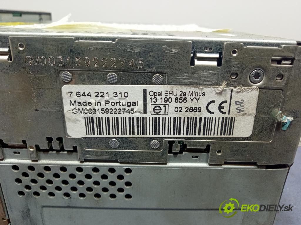 Opel Astra 2005 Radio I Navigácia: 13190856