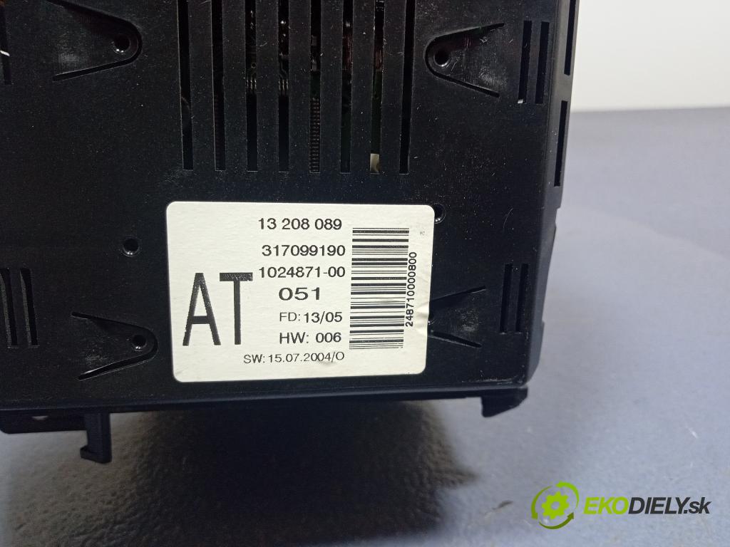 Opel Astra 2005 Radio I Navigácia: 13190856