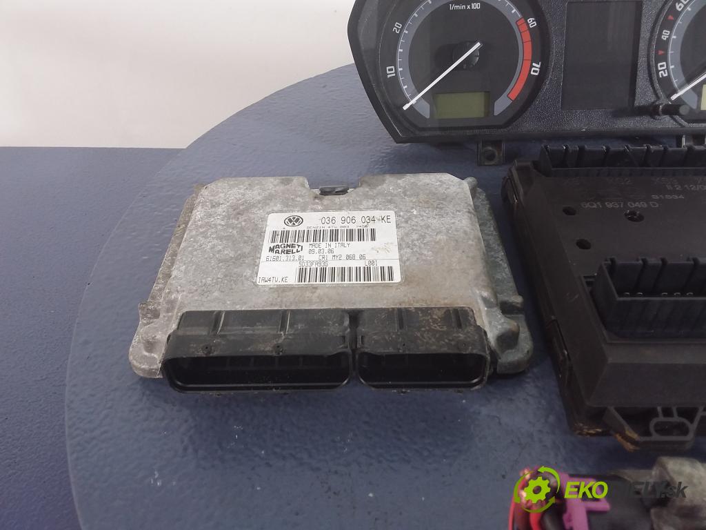 Skoda Fabia 2006 riadiaca jednotka Motor: 036906034KE