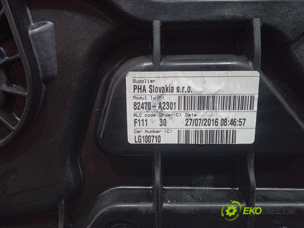 Kia Ceed 2016 mechanismus stahování Sklenka: před Levý: 82470-A2301