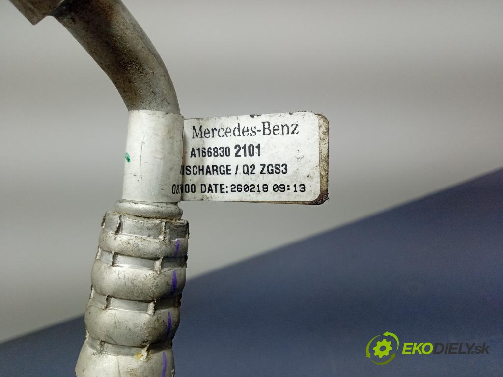Mercedes Gle 2018 rúrka Klimatizácia: A1668302101