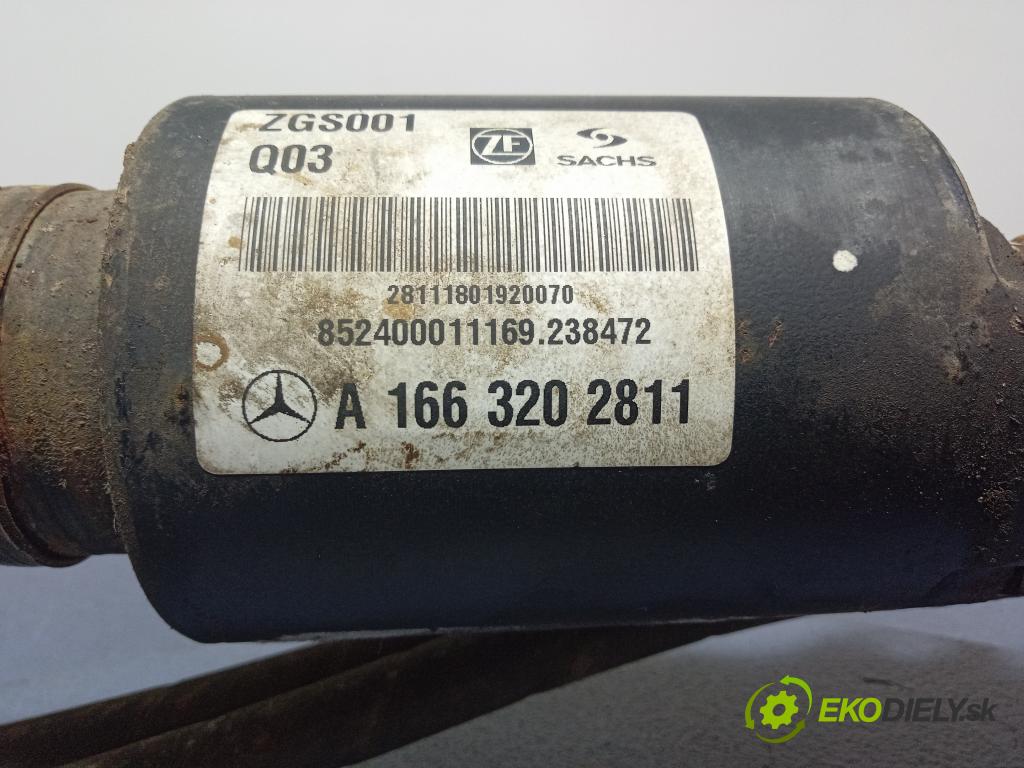 Mercedes Gle 2018 tyč Stabilizátor: A1663202811