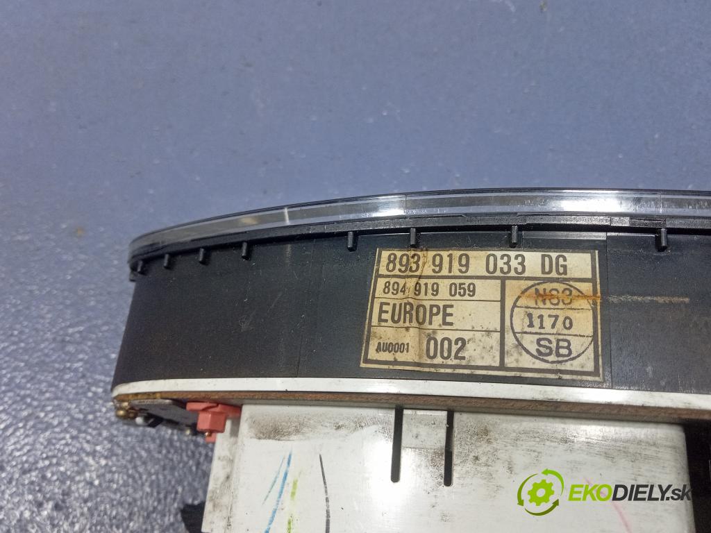 Audi 80 1990 prístrojovka/ budíky 893919033DG